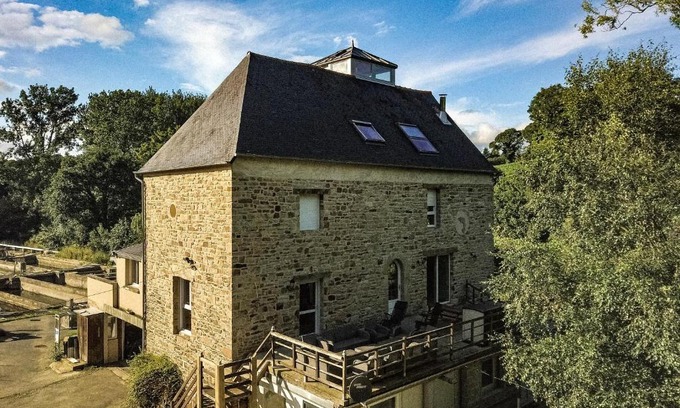 Saint-Pever Villa | Ancien Moulin rénové à neuf pour 20 personnes sur les rives du Trieux