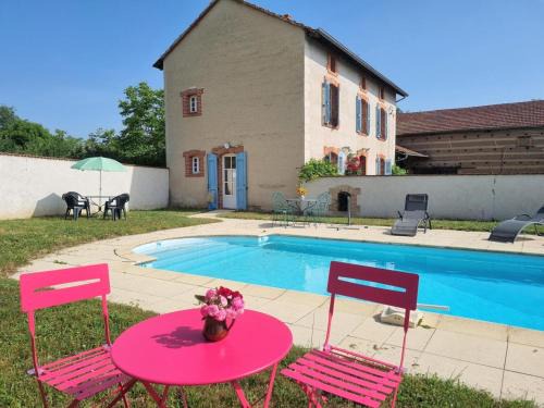 Saint-Sixte House | Ancienne ferme restaurée avec piscine privée et cheminée - FR-1-496-328