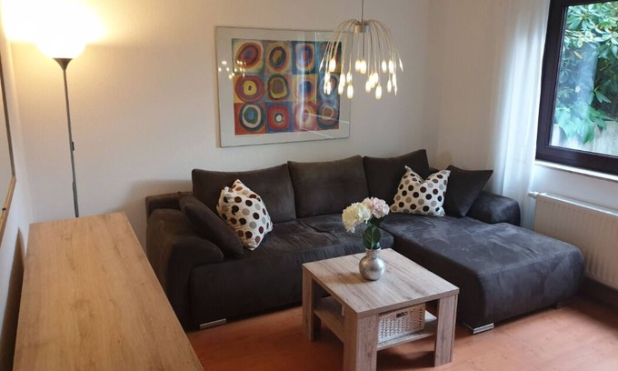 Wilnsdorf Apartment | Andina's apartment, central and right on the forest