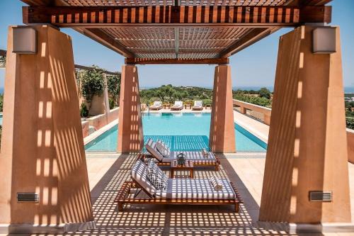 Gerani Villa | Annaniko Villa, amazing views, Spacious pools