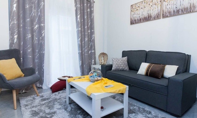Ano Kipseli Apartment | Ano Kipseli Gem Stylish 1-Bedroom for 4