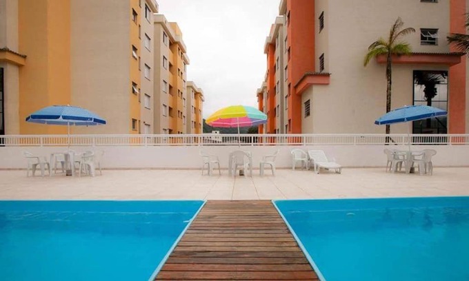 Ipiranguinha Apartment | AP 1501 SUN WAY UBATUBA com PISCINA E CHURRASQUEIRA