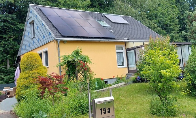 Luftkurort Luckendorf Apartment | Apartment 'Ferienwohnung Lucke' with Mountain View, Private Terrace and Wi-Fi