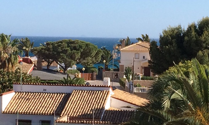 Punta Prima Apartment | Apart. 4pers. 2 ch 2sdb, ds resid Private Panoramic view of the sea. Beach 200 m