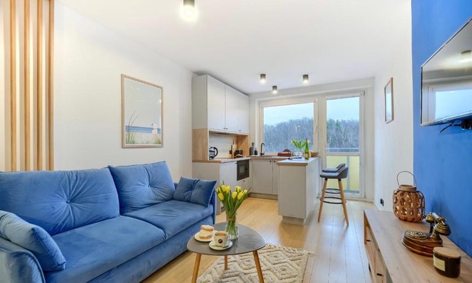 Wzgorze Swietego Maksymiliana Apartment | Apartament 4 Pory Roku PRZY PLAŻY Z WIDOKIEM NA MORZE