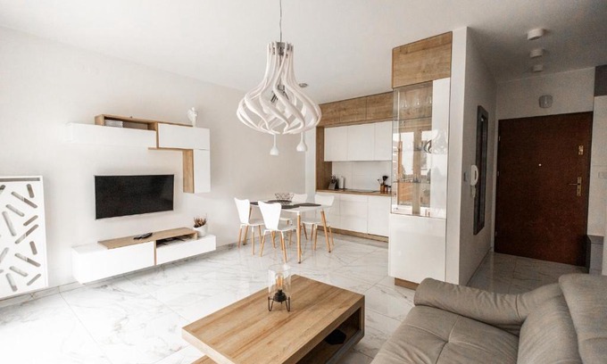 Straconka Apartment | Apartament przy bulwarach w Straconce