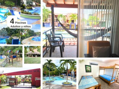 San Jeronimo Apartment | "Apartamento 2 Habit en Condominio con 4 piscinas, a 1 cuadra del parque, Check in-out extendidos - Ciudadela del Sol -"