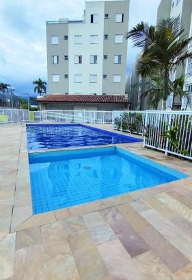 Estufa I Apartment | Apartamento com piscina churrasqueira em Ubatuba