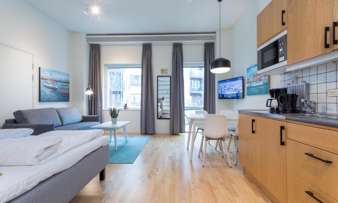 Sodra Hammarbyhamnen Apartment | ApartDirect Hammarby Sjöstad