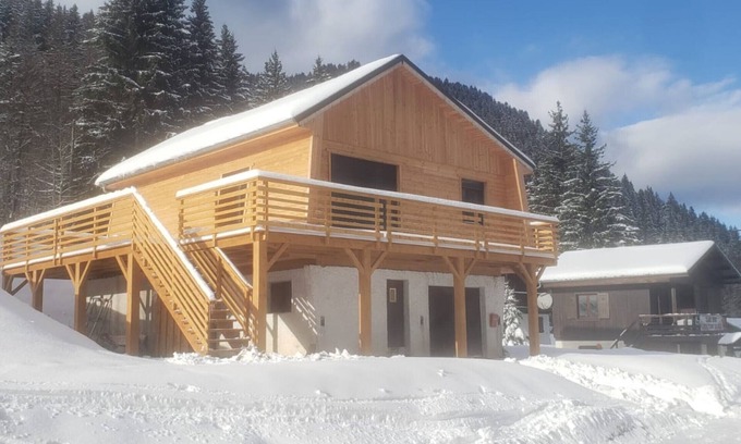 Saint-Pierre-d'Entremont Apartment | Apartment 'Le Lys Martagon' with Mountain View, Private Terrace and Wi-Fi