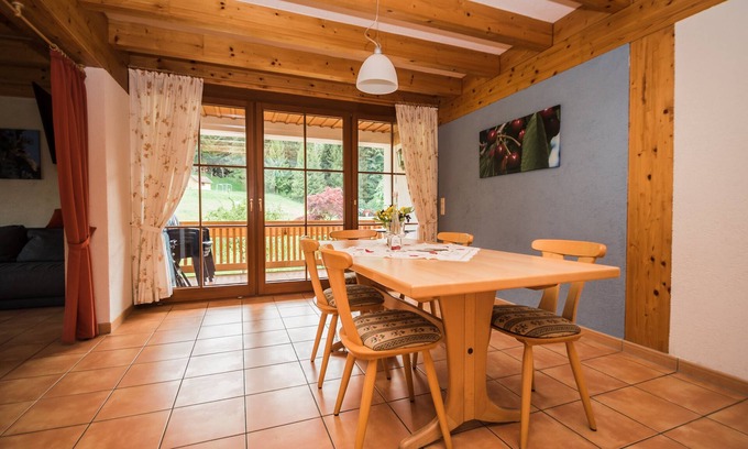 Bad Peterstal-Griesbach Apartment | Apartment '5' with Mountain View, Shared Terrace and Wi-Fi