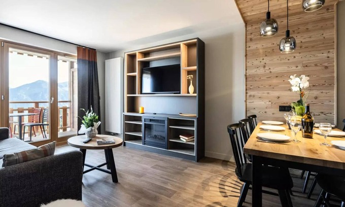 Risoul Apartment | Apartment 3 Rooms 6 People Family Mountain View