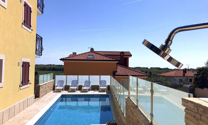 Savudrija Apartment | Apartment 6 in the villa in Savudrija with garden pool barbecue parking