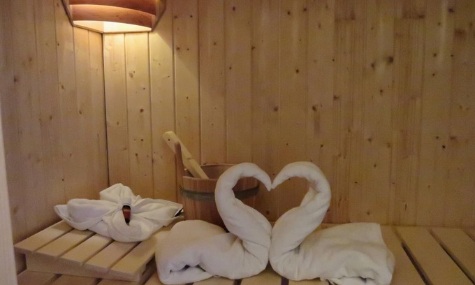 Sonnebull Apartment | Apartment 90m² with sauna for single use. Barbecue area, terrace, garden, carport