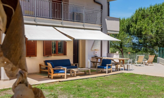 Scarlino Apartment | Apartment 'Aia Delle Streghe Scarlino Maremma' with Private Terrace, Private Garden and Balcony