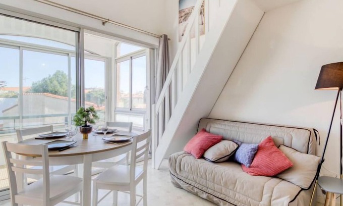 La Jetee Apartment | Apartment Aigue Marine in Canet-Plage - 4 persons, 2 bedrooms