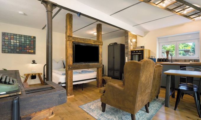 Großthiemig Apartment | Apartment 'Alte Werkstatt' with Wi-Fi