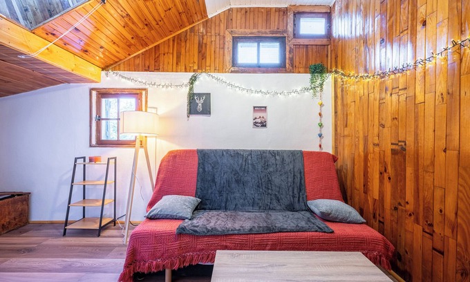 Albiez-le-Vieux Apartment | Apartment 'Balcon' with Mountain View
