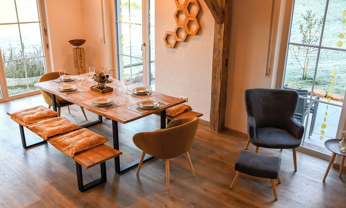 Lauterbach Apartment | Apartment 'Bienenstock' with Shared Terrace, Shared Garden and Wi-Fi
