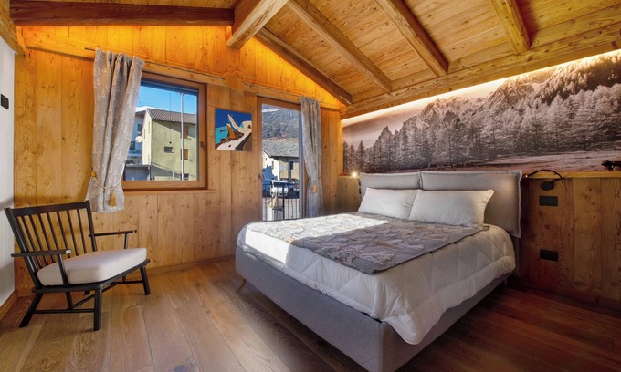 Aymavilles Apartment | Apartment 'Bilocale' with Mountain View, Balcony and Wi-Fi
