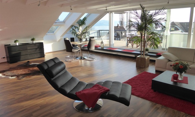 Nonnenhorn Apartment | Apartment 'Bodenseeblick' with Lake View, Balcony and Wi-Fi