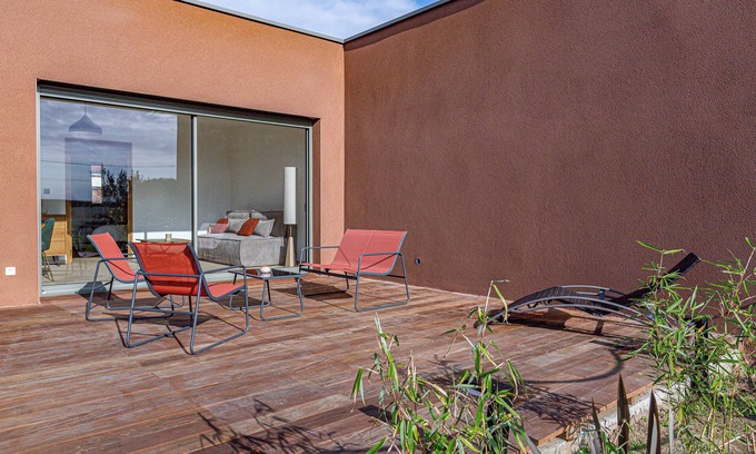 Vernosc-les-Annonay Apartment | Apartment "Casa Zen" with Private Terrace, Private Garden and Wi-Fi