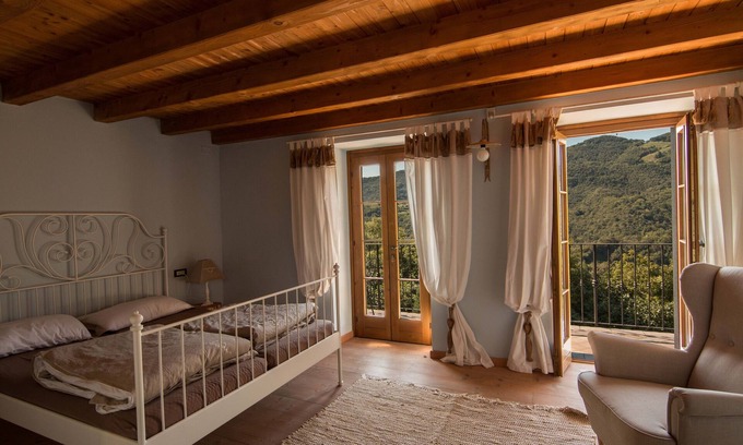 Vesio Apartment | Apartment 'Casa San Francesco' with Mountain View, Private Terrace and Wi-Fi