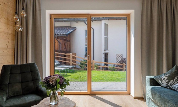 Sarentino Apartment | Apartment 'Charly' with Mountain View, Private Garden and Wi-Fi