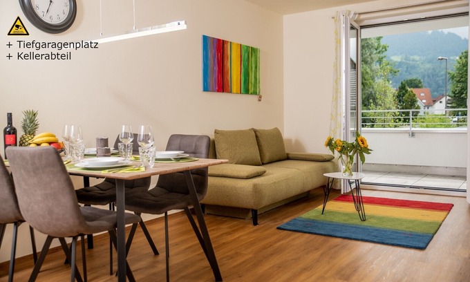 Dornbirn Condo | Apartment close to the train station and only a few minutes' walk to the center.
