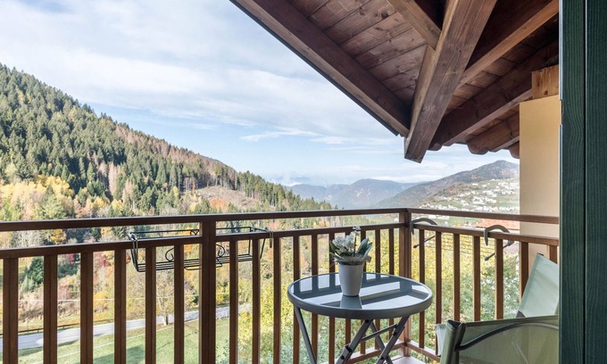 Bedollo Apartment | Apartment 'Dimora La Quiete' with Mountain View, Private Terrace and Balcony