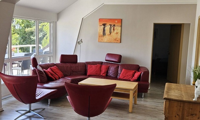 Wolfsanger Apartment | Apartment-Economy-Private Bathroom-Countryside view-Dachgeschoss