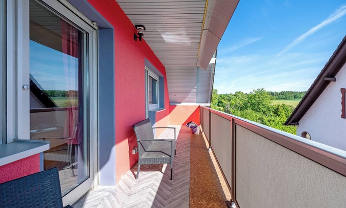 Weitersborn Apartment | Apartment 'Eulennest' with Mountain View, Private Garden and Wi-Fi