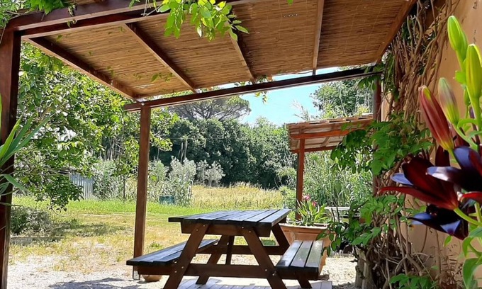 Donoratico Apartment | Apartment 'Evelina' with Shared Garden and Wi-Fi