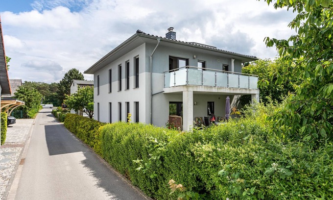 Karlshagen Apartment | Apartment 'Ferienvilla Kapitänshaus' with Balcony and Wi-Fi
