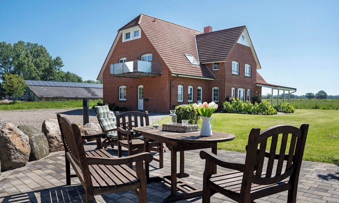 Winnemark Apartment | Apartment 'Ferienwohnung Ostwind' with Shared Terrace, Shared Garden and Wi-Fi