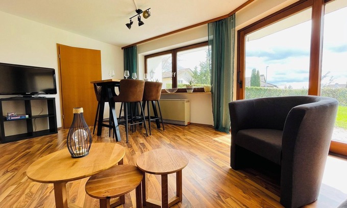 Stockach Apartment | Apartment Ferienwohnung 'Seeriwa' with Panorama View, Private Terrace and Wi-Fi
