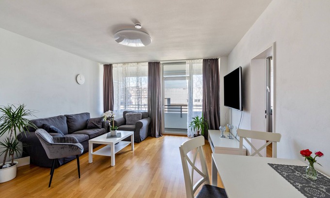 Hammfeld Apartment | Apartment "Good and Night" with Balcony & Wi-Fi