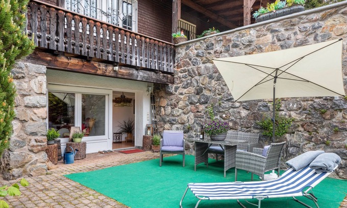 Breitnau Apartment | Apartment 'Hedwig' with Private Terrace and Wi-Fi/Pets on request/50 Euro extra charge