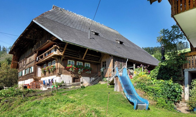Stegen Apartment | Apartment 'Hinterbauernhof Eschbach' with Mountain View, Private Terrace and Wi-Fi