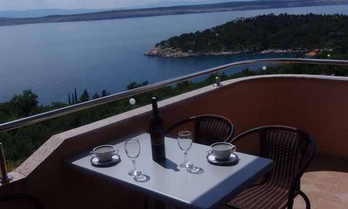 Dramalj Apartment | Apartment in Dramalj with Seaview, Balcony, Air condition, WIFI (4623-12)