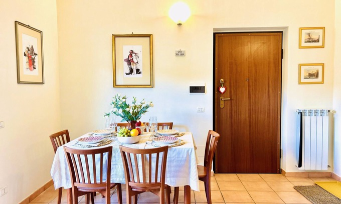 Fiuggi Apartment | Apartment in Fiuggi for a family of 4 with mountain views