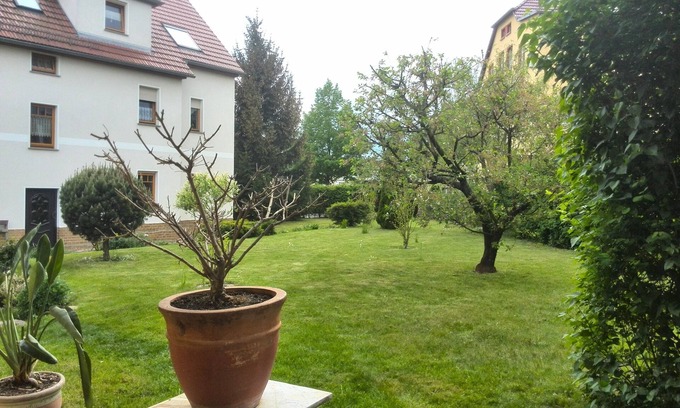 Groitzsch Apartment | Apartment in the countryside in a small town in the south of Leipzig for up to 4 people