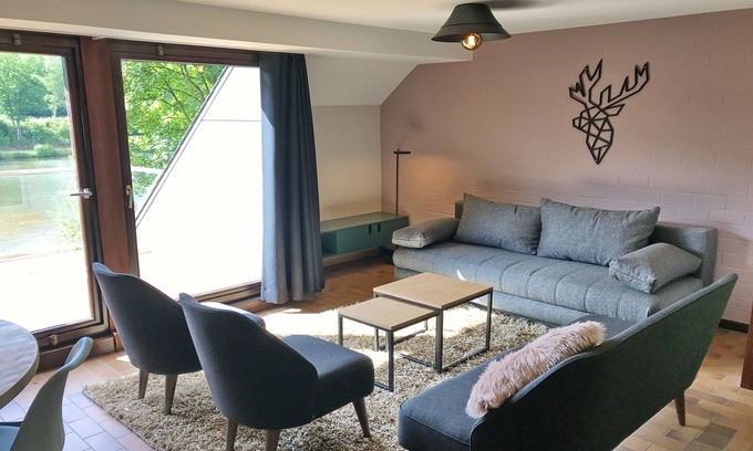 Vielsalm Apartment | Apartment in Vielsalm with Private Sauna