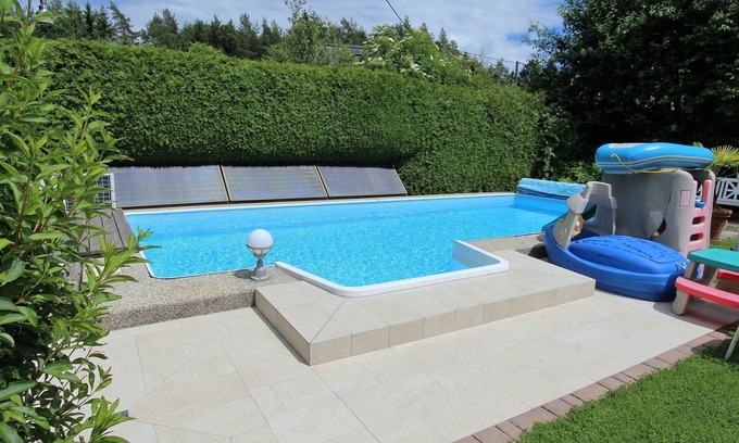 Trabenig Villa | Apartment in Wernberg in Carinthia with pool