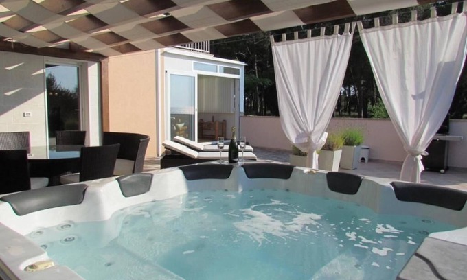 Zambratija Apartment | Apartment in Zambratija with Seaview, Terrace, Air condition, WIFI (4961-1)