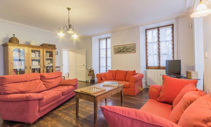 La Chapelle-Blanche Apartment | Apartment 'La Magnanerie' with Mountain View, Private Garden and Wi-Fi