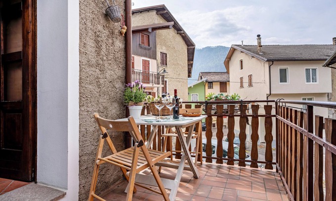 Bieno Apartment | Apartment 'La Casa Di Ketty' with Mountain View and Private Terrace