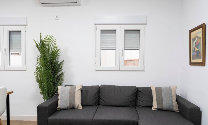 Andujar Apartment | Apartment 'La Victoria A 2 Hab' with Private Terrace, Wi-Fi and Air Conditioning