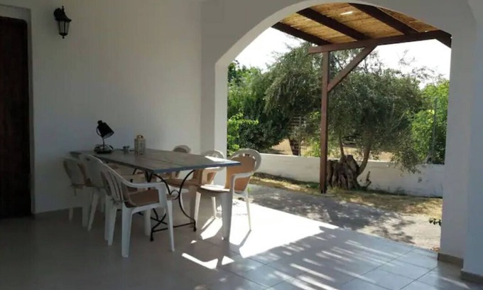 Edipsos Apartment | Apartment 'Maria's House 2' with Mountain View, Wi-Fi and Air Conditioning