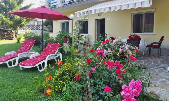 Veli Brgud Apartment | Apartment Mirjana - Mali Brgud - surrounded by greenery, ideal for families
